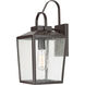 Devens 1 Light 17.88 inch Powder Coated Bronze Outdoor Wall Sconce
